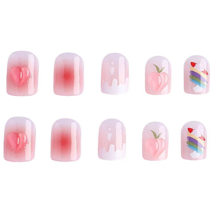Kreative Nagelkunst mit Obst- und Blumenmotiven Brehn