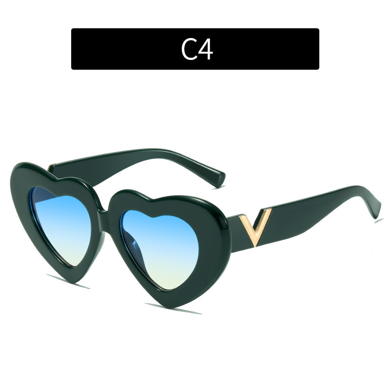 Herzförmige Sonnenbrille 1787664768