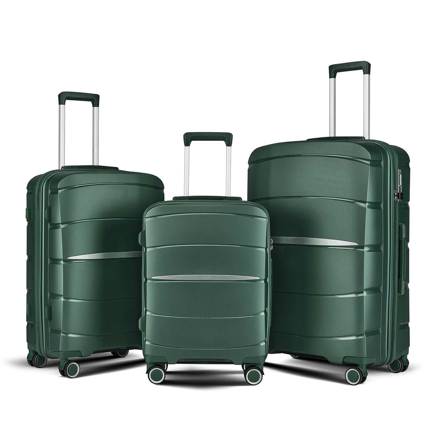 Unisex Premium Mehrgrößen Hartschalenkoffer Set Brehn
