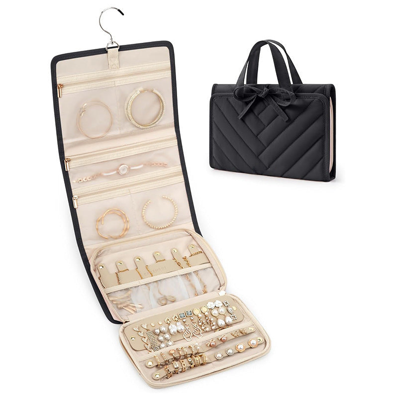 Schmuck-Organizer Tasche mit Mehreren Fächern Brehn
