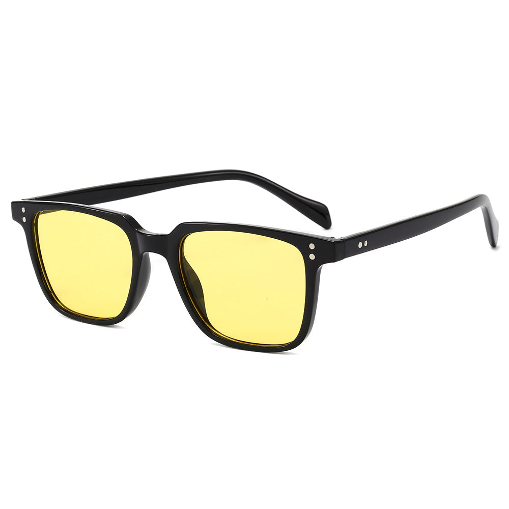 Damen modische quadratische Sonnenbrille mit einzigartigen Gläsern Brehn