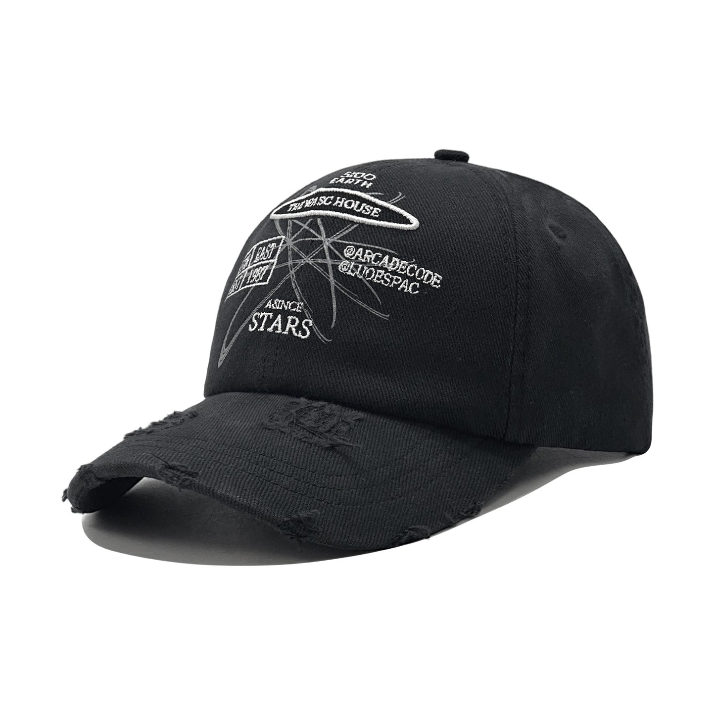 Damen lässige und stylische Cap mit gesticktem Design Brehn