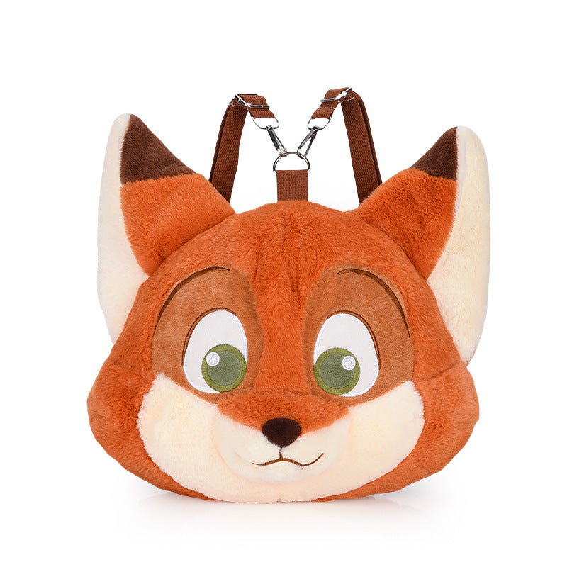 Plüsch Rucksack mit Süßem Fuchsdesign Brehn