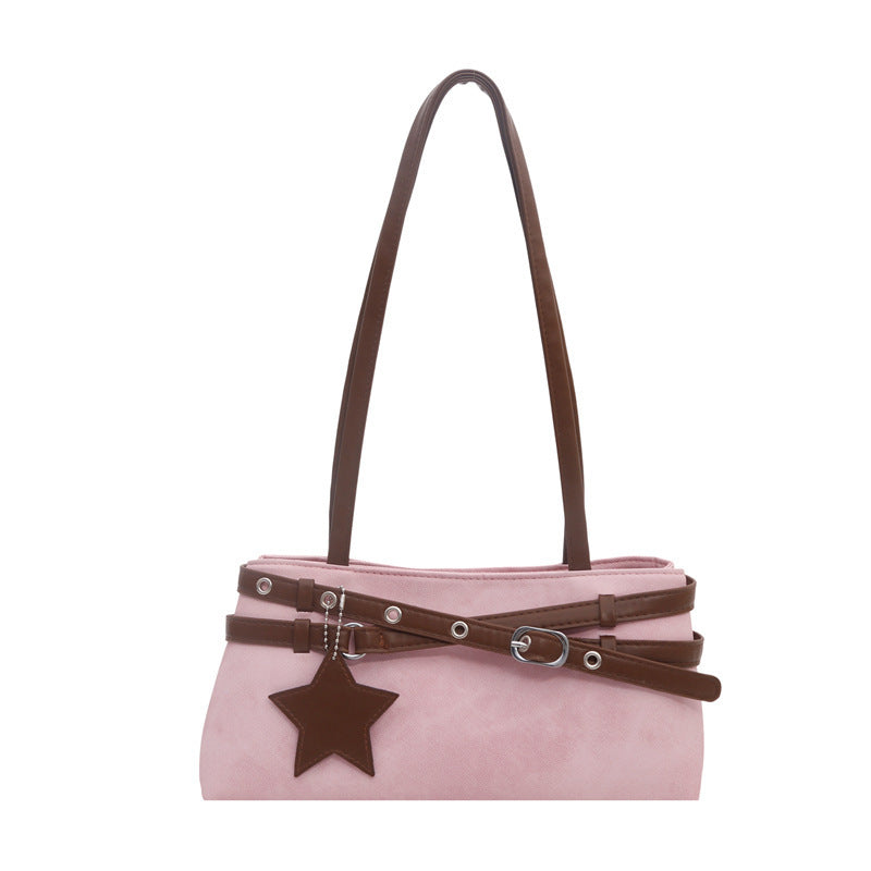 Lässiger strukturierter Tote Bag