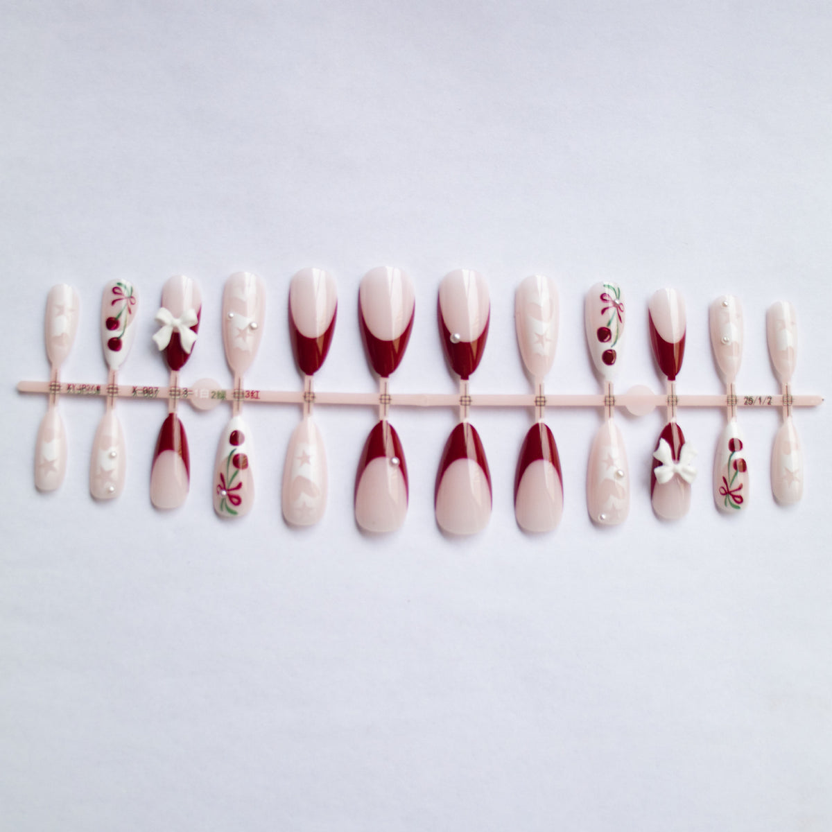 Kreatives dekoratives Nagelkunst-Set