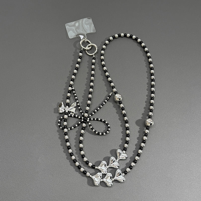 Elegante Perlenverzierte Lanyard Brehn