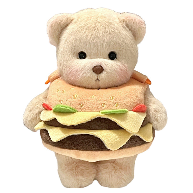 Kuscheltier mit Hamburger-Applikation Brehn