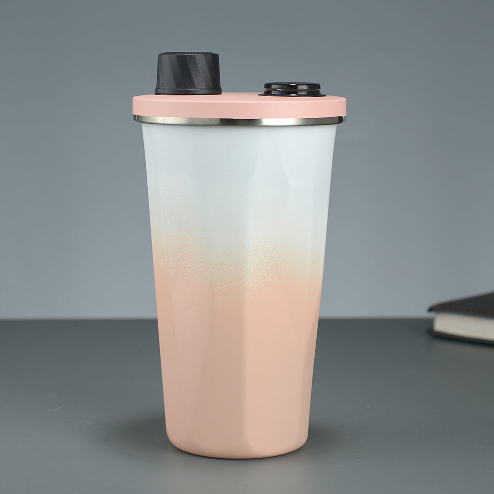 Damen isolierte Trinkflasche mit praktischem Druckverschluss Brehn