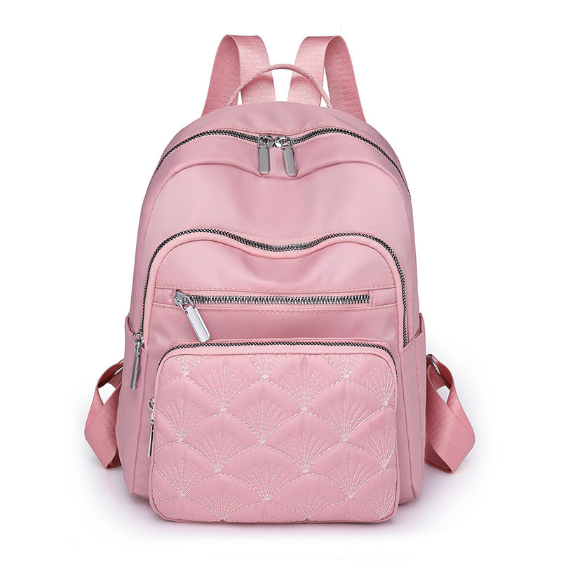 Strukturierter gesteppter Rucksack Brehn