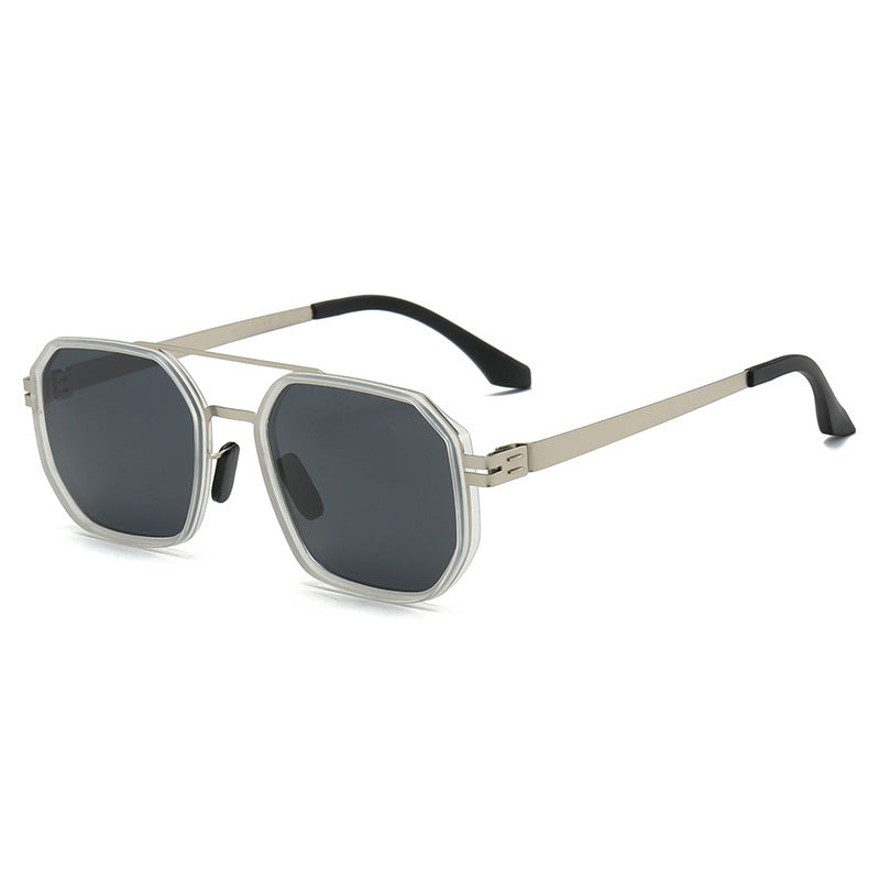 Damen Elegante Achtkantige Sonnenbrille Brehn