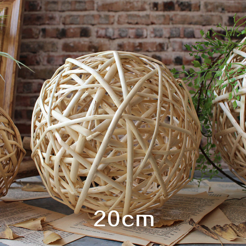 Dekorativer Naturmaterial Deko Ball Brehn