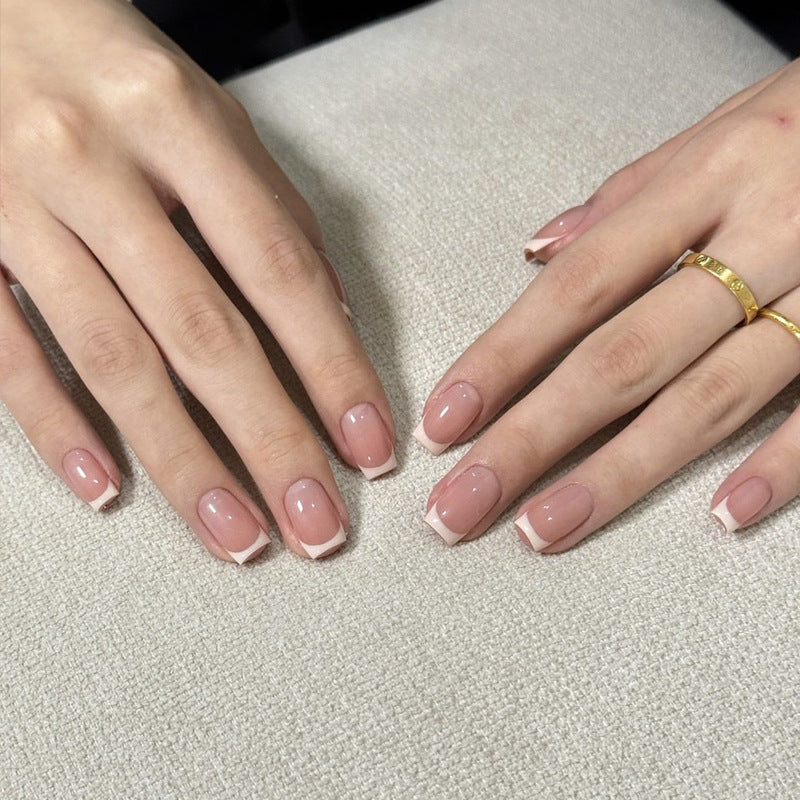 Luxe French Tip Press-On Nail Set Brehn