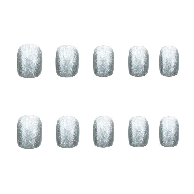 Glitzerndes Glam Press-On Nagelset Brehn
