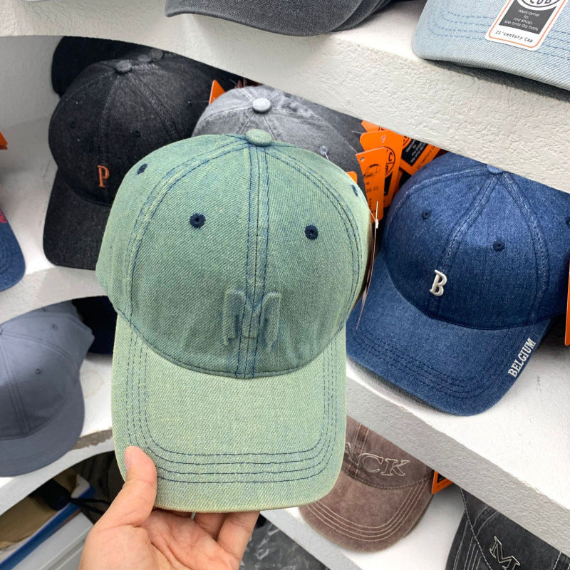 Herren beschädigte Jeans Baseballkappe Brehn