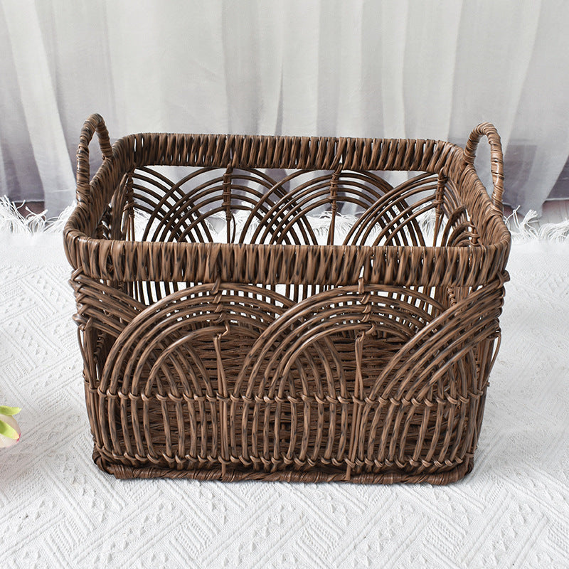 Handgefertigte dekorative geflochtene Aufbewahrungsbox Brehn 1789539527