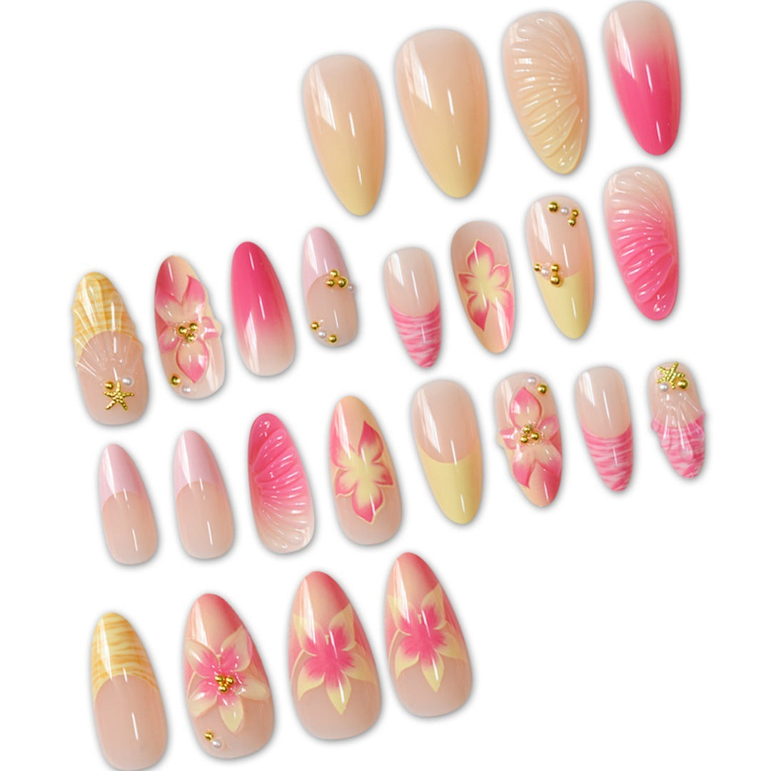 Elegante Florale Nail Art Extensions Brehn 1787913880