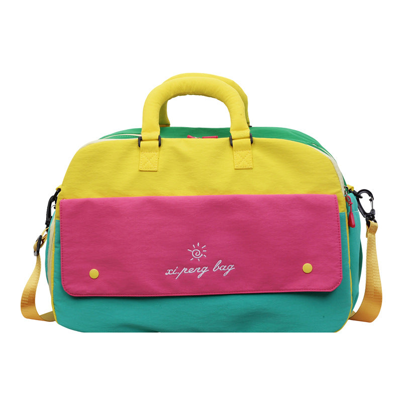 Stylische Weekender-Tasche mit mehreren Fächern