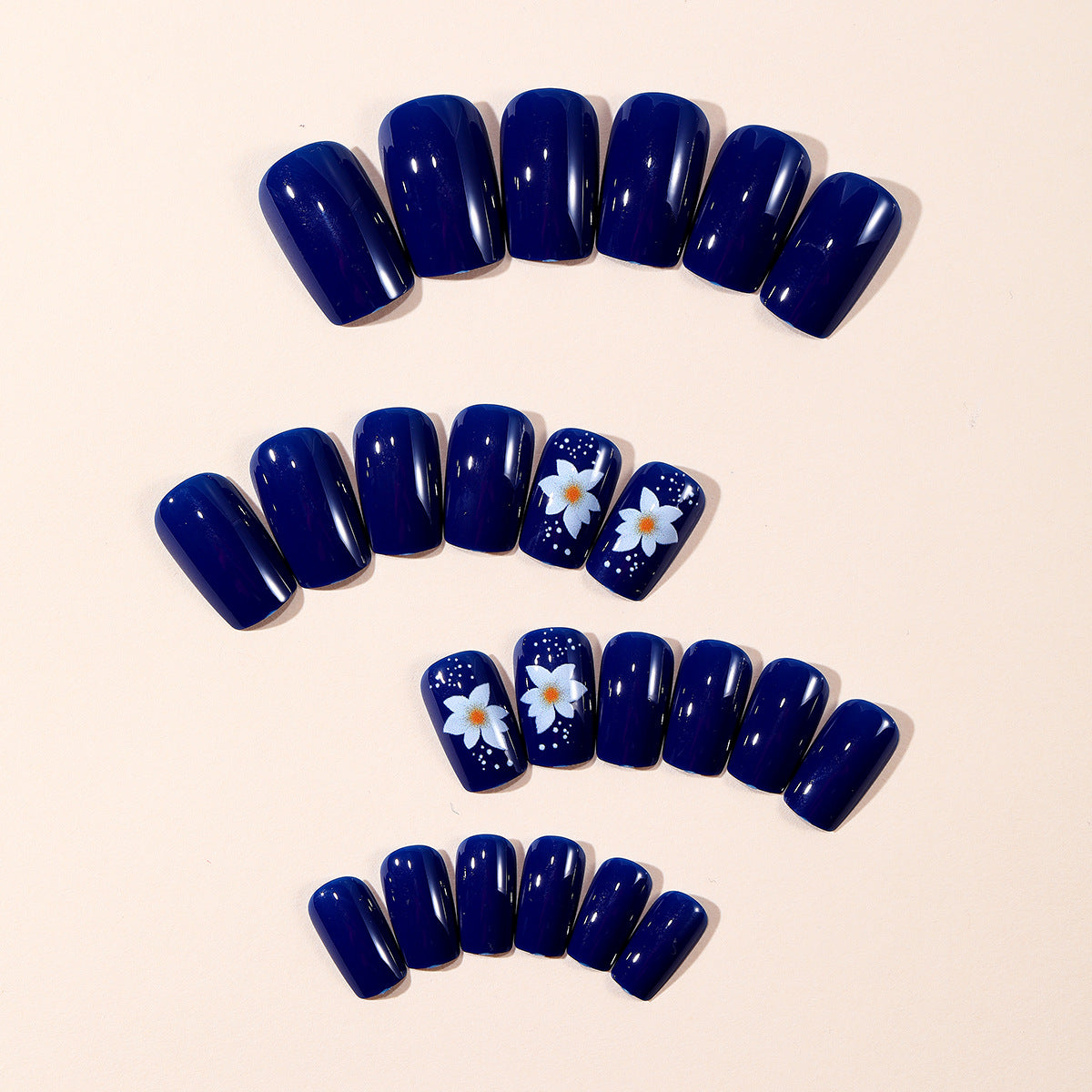 Dekoratives Florales Nagelkunstset Brehn