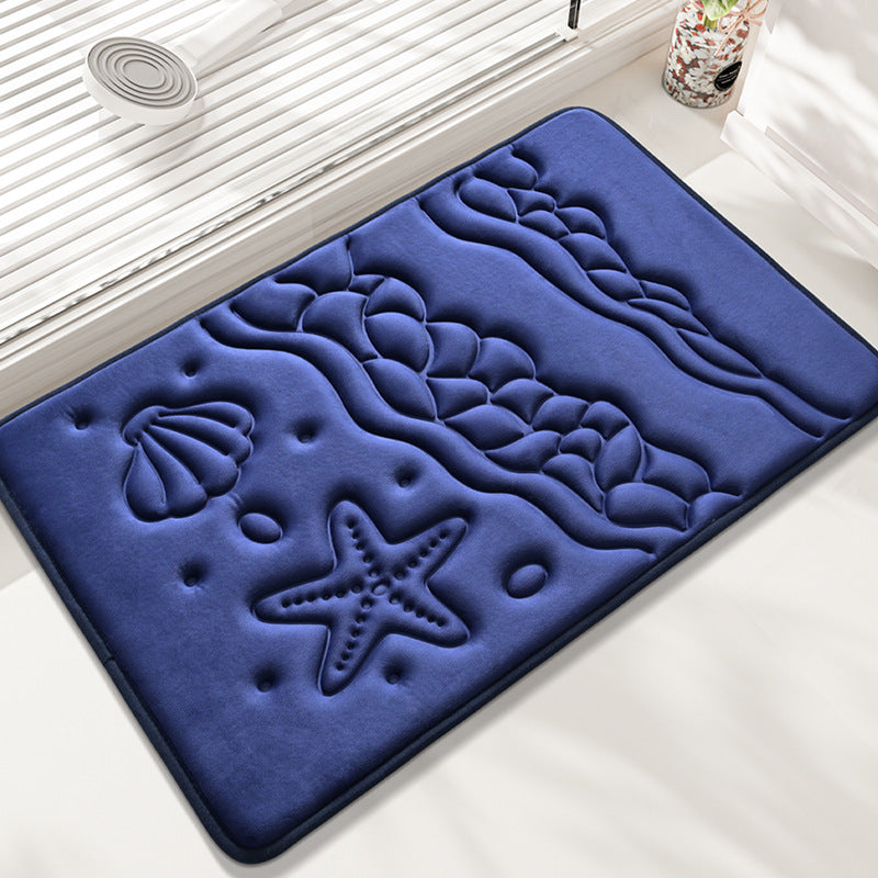 Küsten-Themen Memory Foam Badematte Brehn