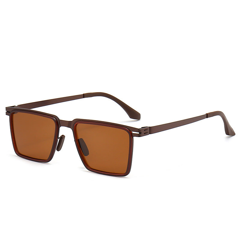 Damen Quadratische Designer Sonnenbrille Brehn