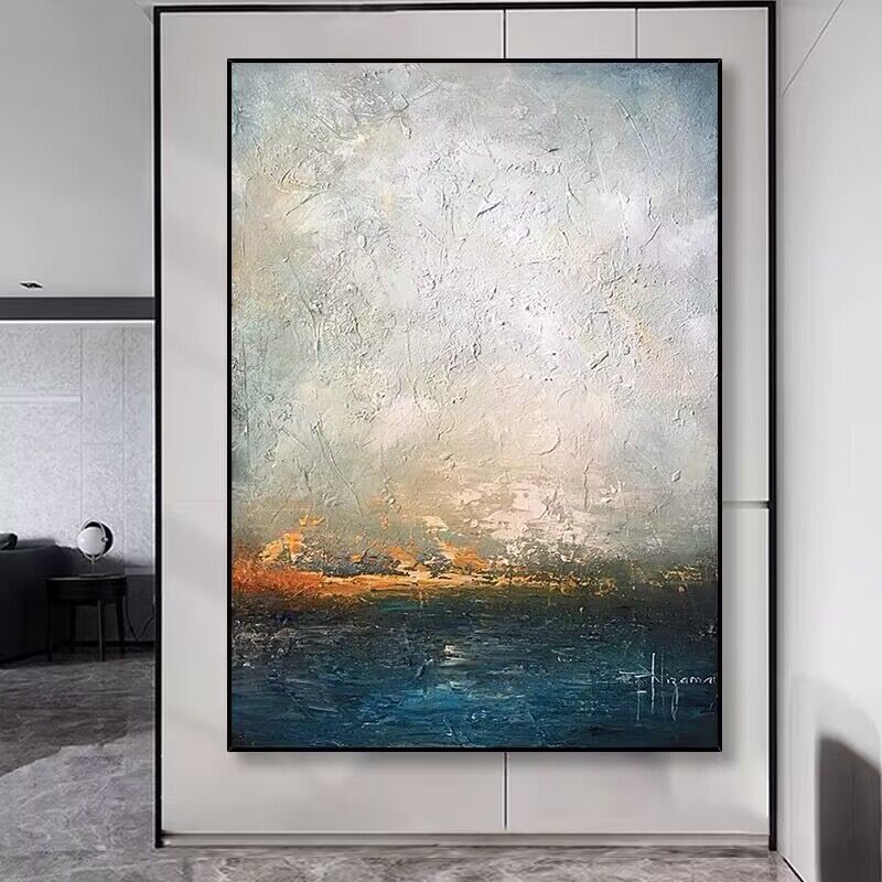 Abstrakte Landschaft Leinwandkunst