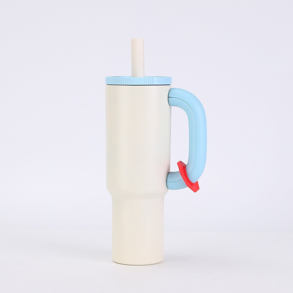 Damen stylischer Isolierbecher mit Strohhalm Brehn