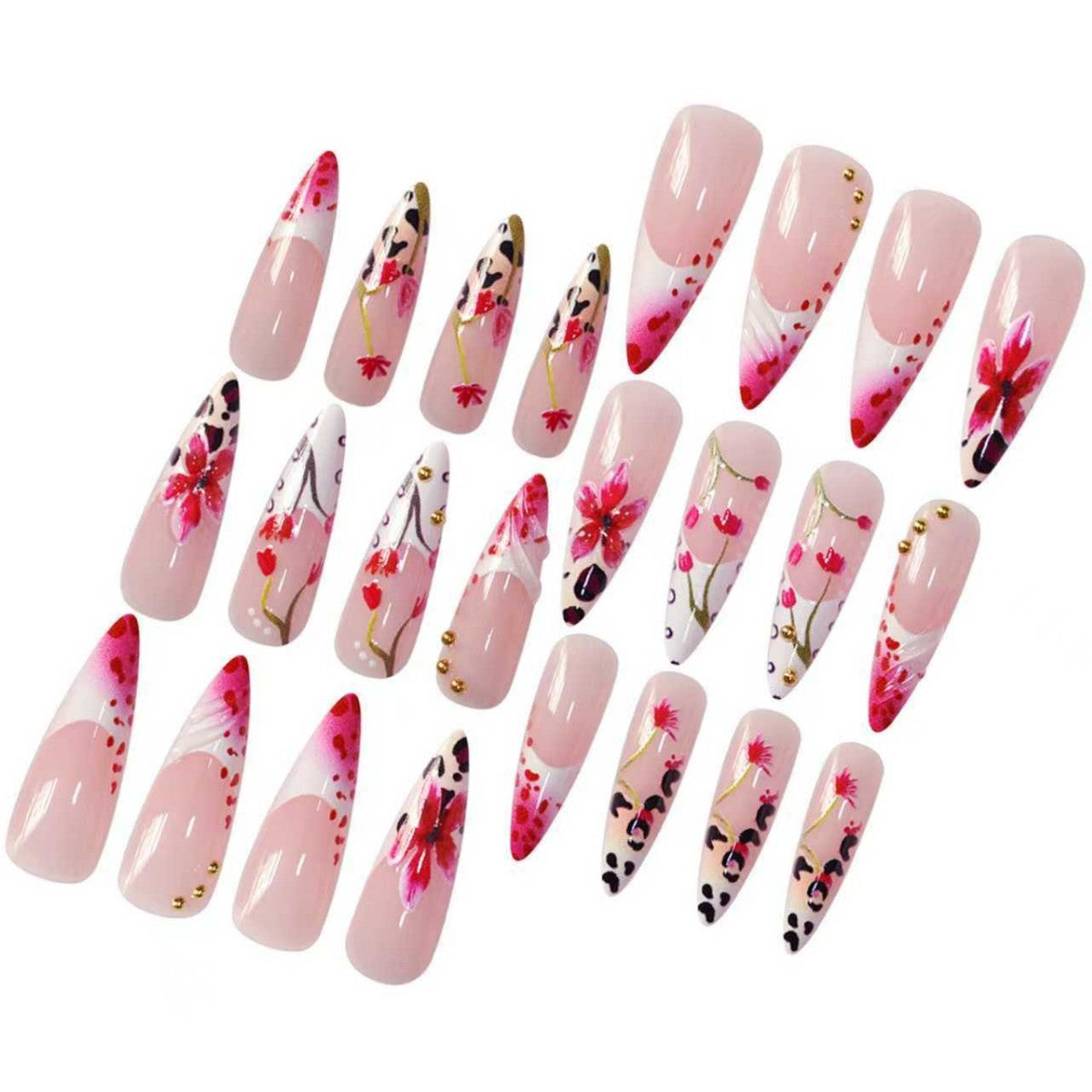 Florale Kunst Nagelverstärkungen Brehn