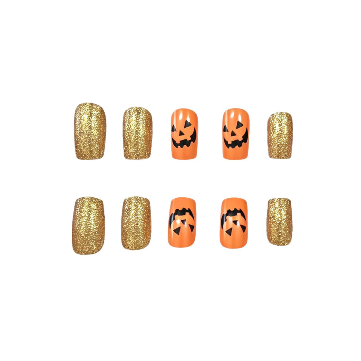 Halloween-Themen-Acryl-Nagelkunst Brehn