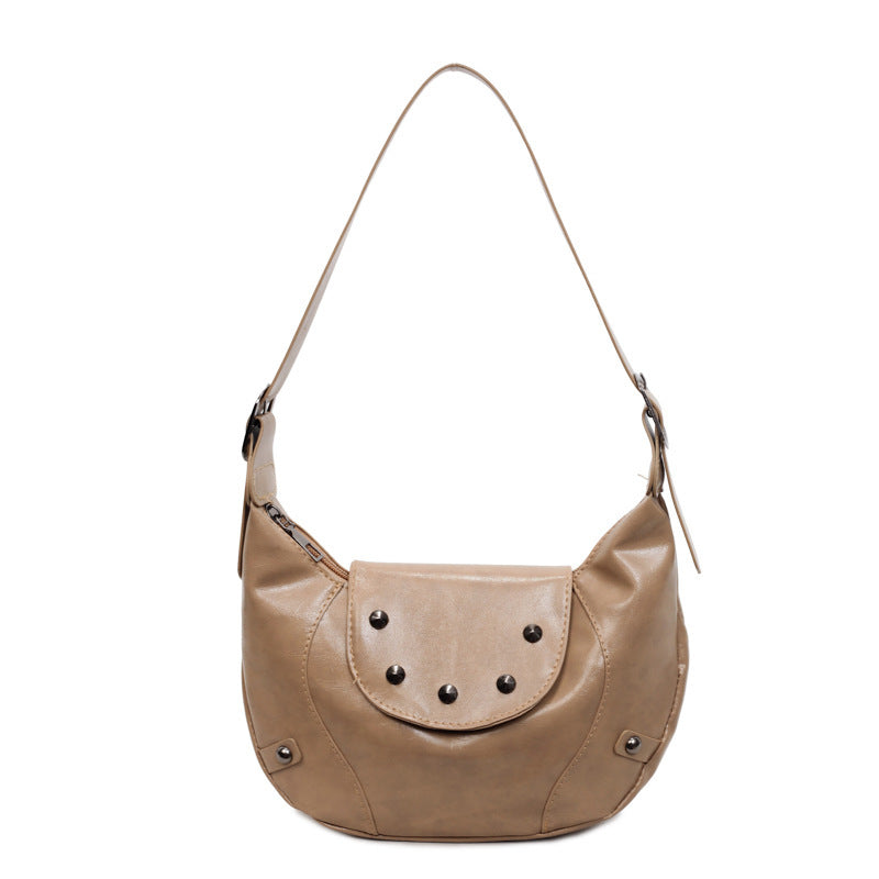 Stylische Leder Hobo Tasche Brehn
