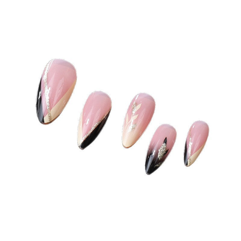 Elegante Stiletto Press-On Nagelspitzen Set Brehn