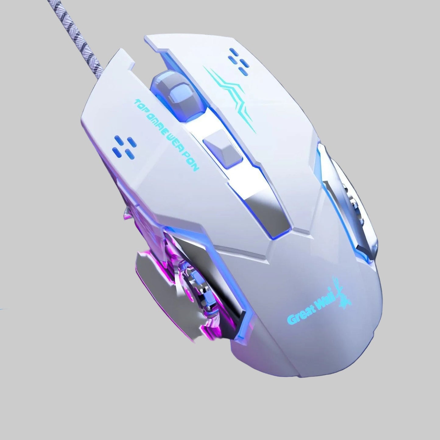 Hochpräzise kabelgebundene Gaming-Maus mit einstellbarem DPI Brehn