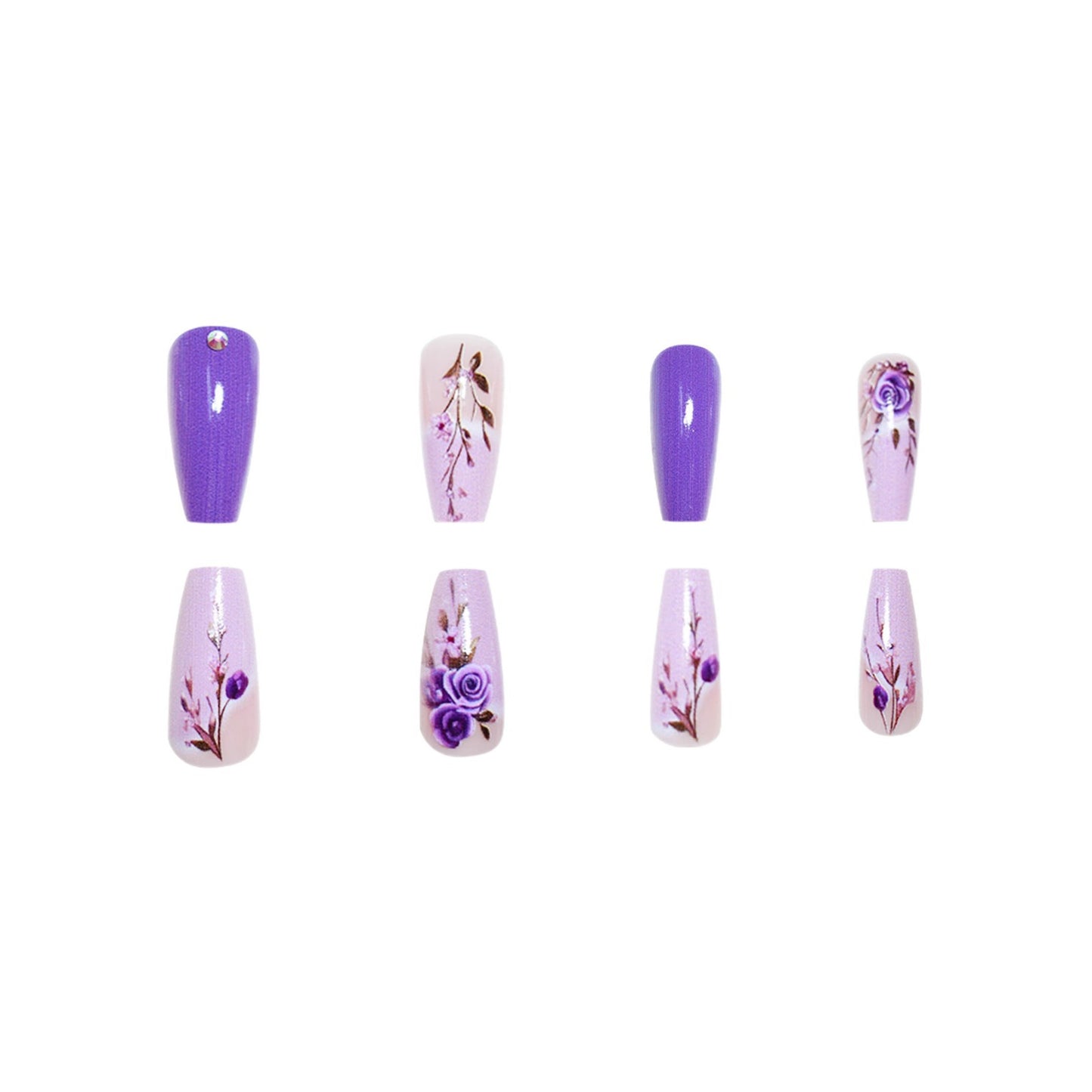 Floral Nail Art Extensions Brehn 1787913825