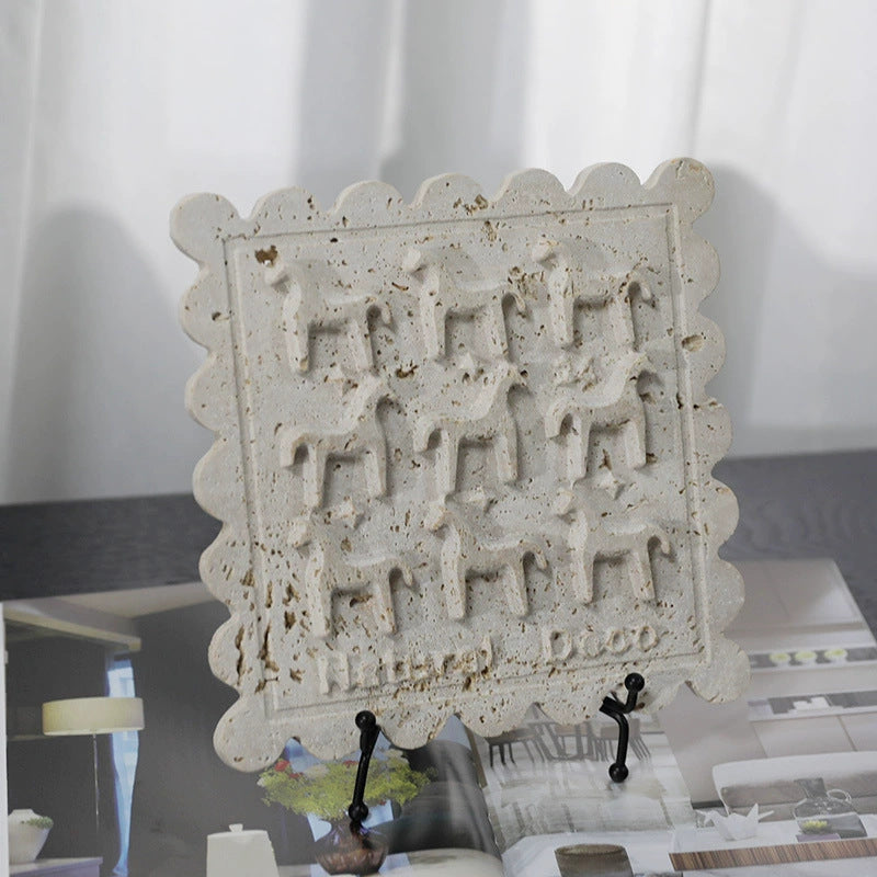 Dekorative Texturierte Kunsttafel
