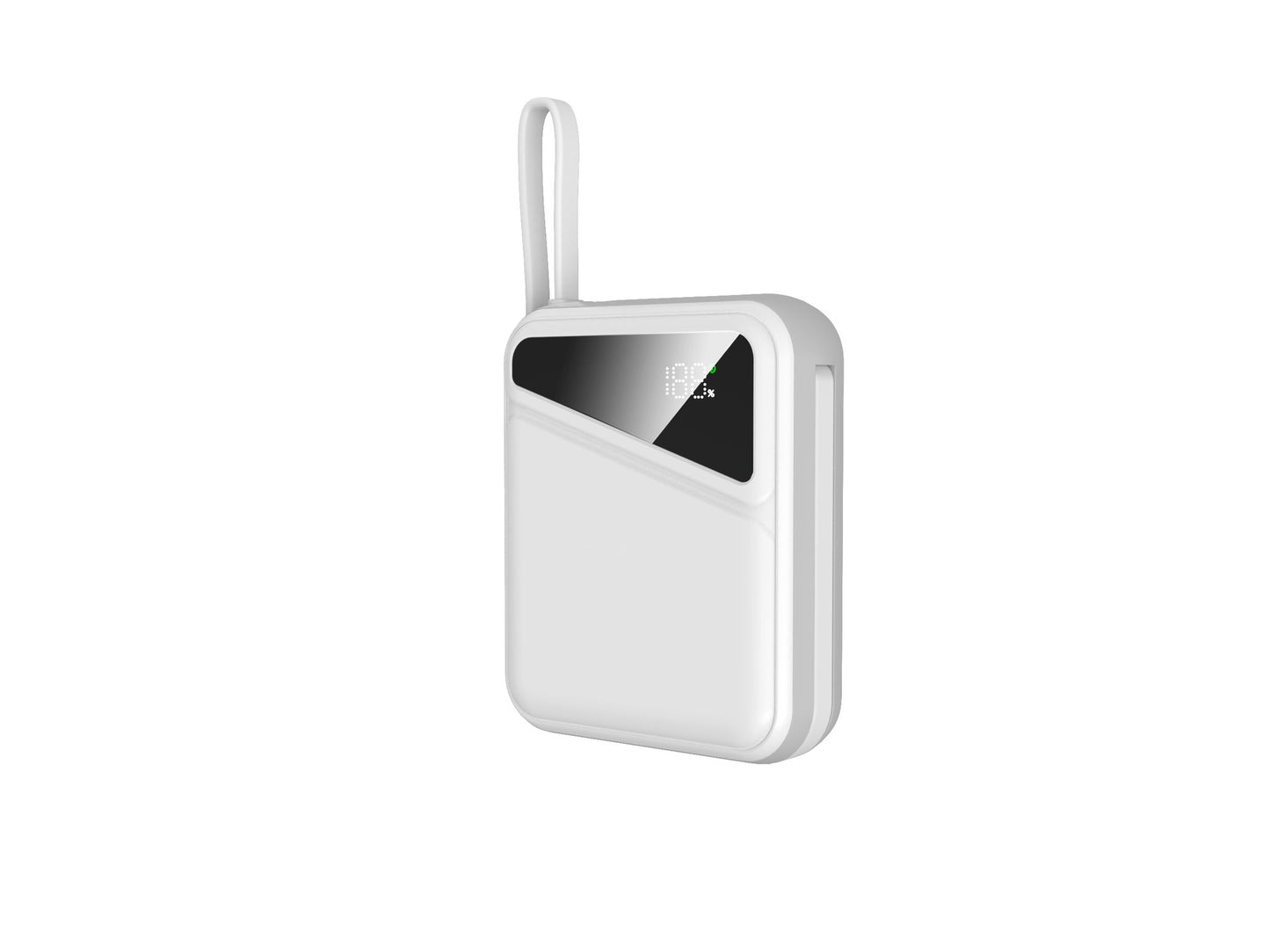 Tragbare Powerbank mit Intelligenter Led-Anzeige und Schnellladefunktion Brehn