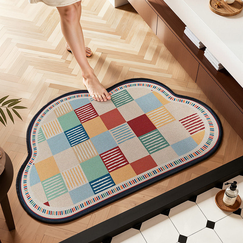Kreatives Design Badematte Brehn