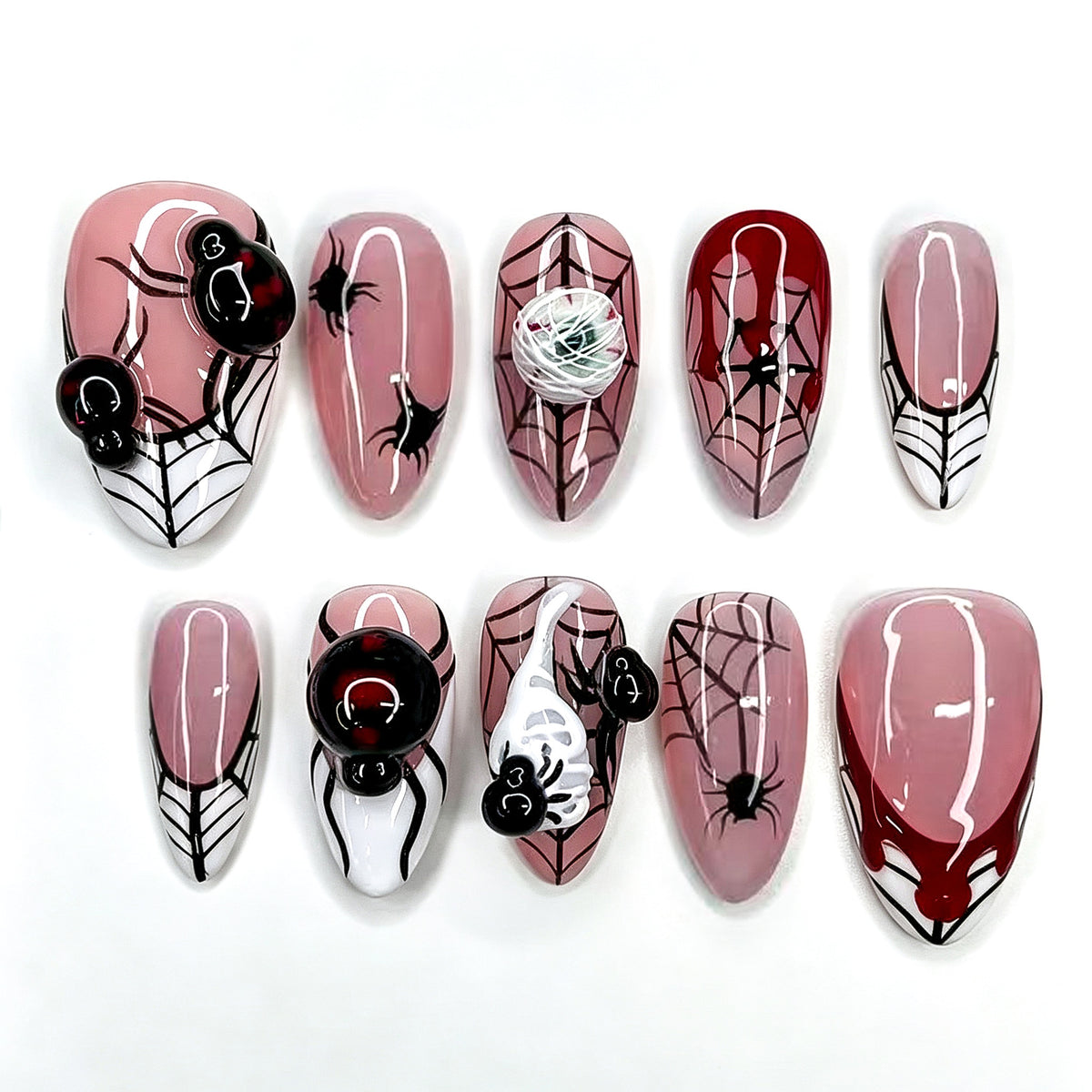 Theatrale Halloween Nagelkunst