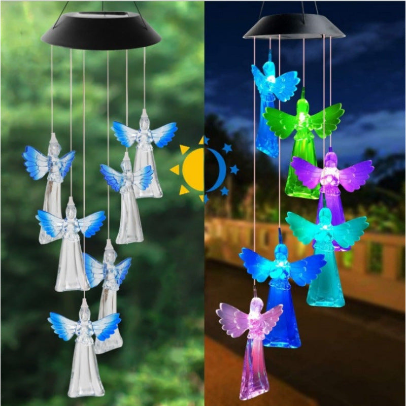 Dekorativer Flamingo Hängemobil Windspiel Gartenornament Brehn