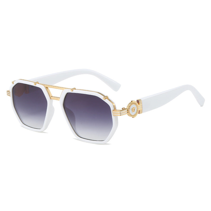 Elegante Übergroße Geometrische Sonnenbrille Brehn