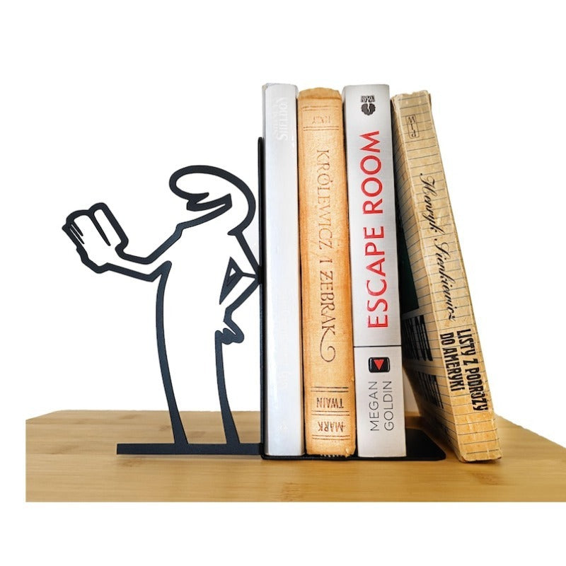 Kreativer Buchstütze