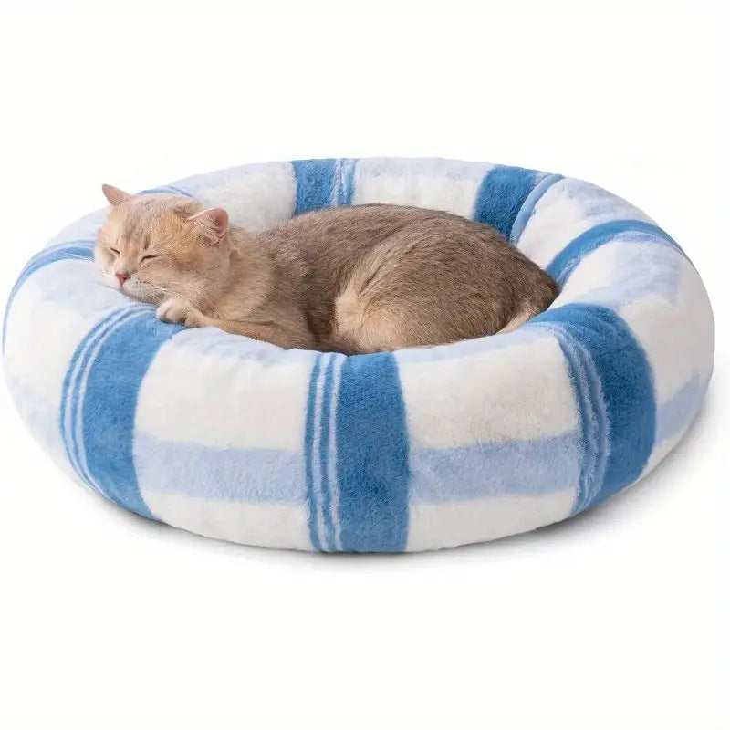 Runder Plüsch Katze Bett Hundebett