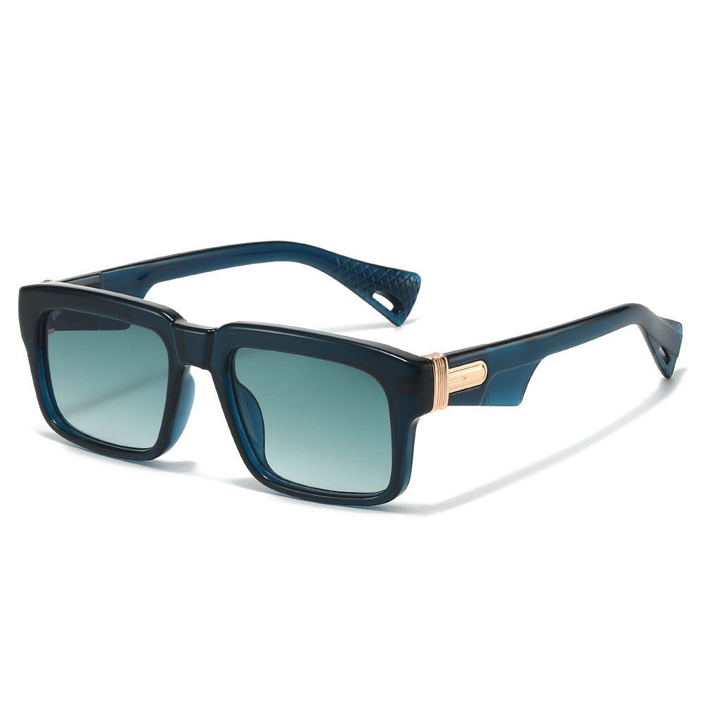 Chic Weitkrempige Quadratische Sonnenbrille Brehn