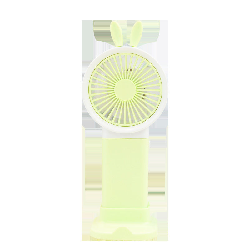 Unisex Niedliche Hasen-Themen Wiederaufladbarer Handventilator Brehn