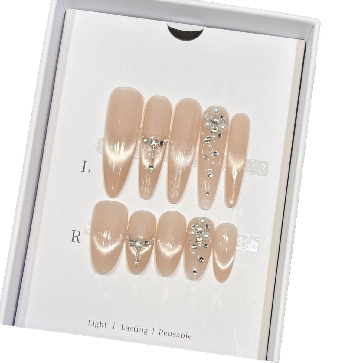 Dekoratives Press-On Nagelset Brehn