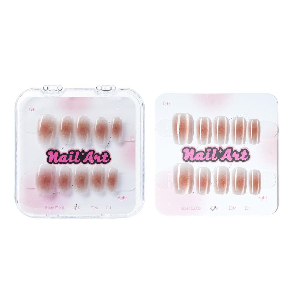 Glänzendes Press-On Nagelkunst Set Brehn