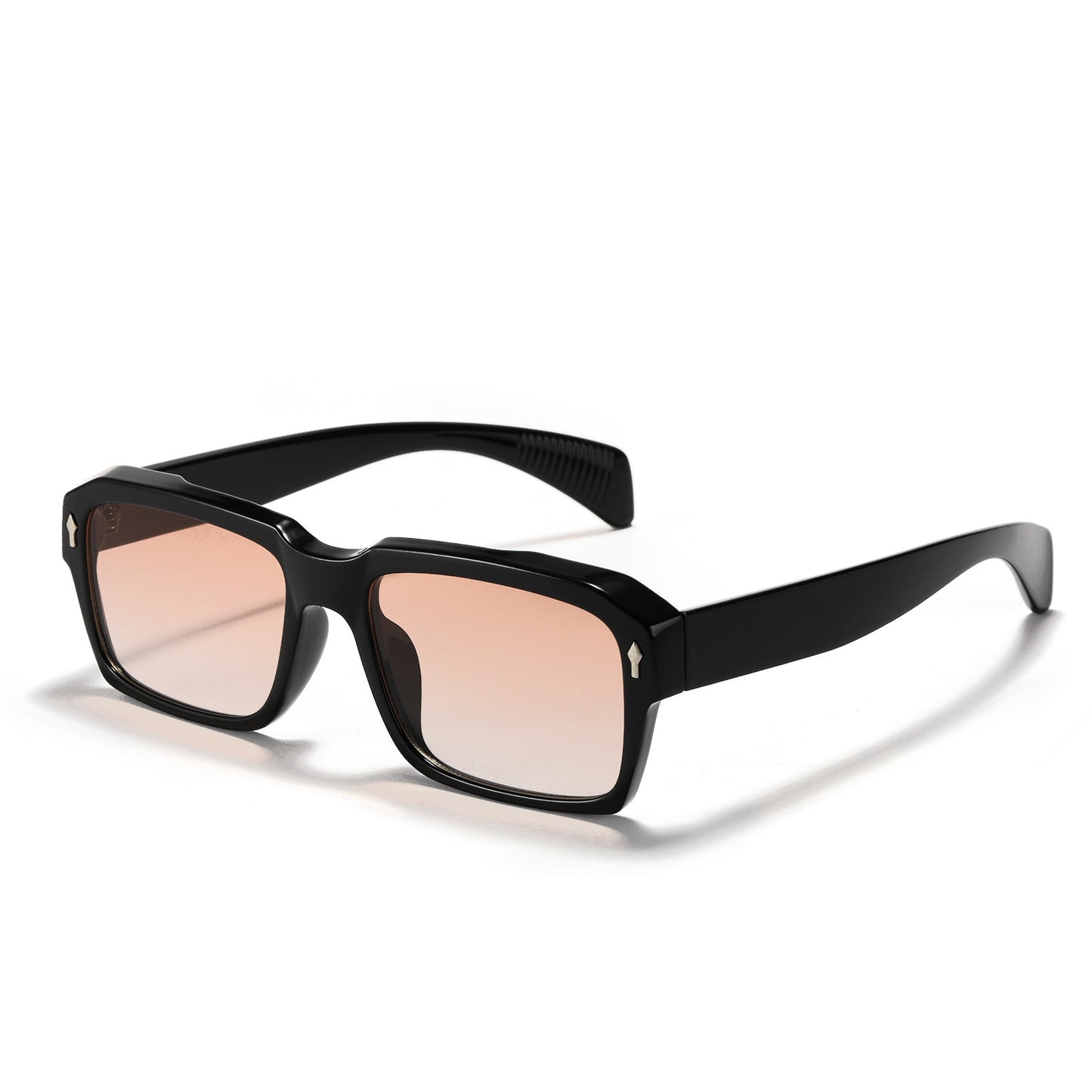 Damen modische quadratische Sonnenbrille mit robustem Rahmen Brehn