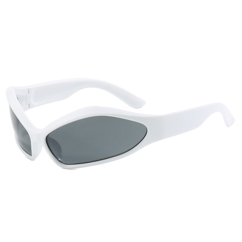 Damen Sportliche Sonnenbrille mit aerodynamischem Design Brehn