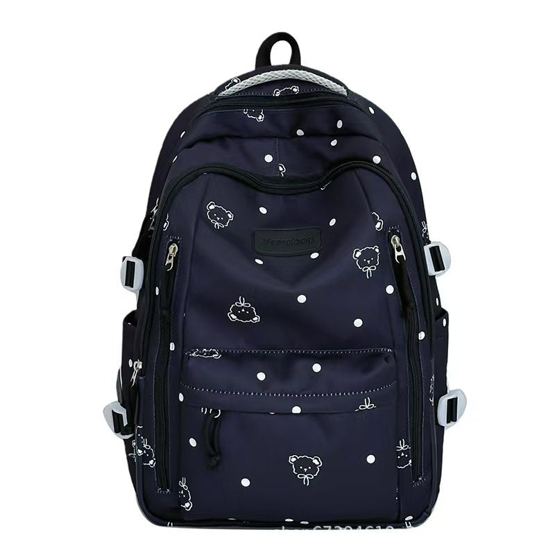 Niedlicher gepunkteter Druck Rucksack Brehn
