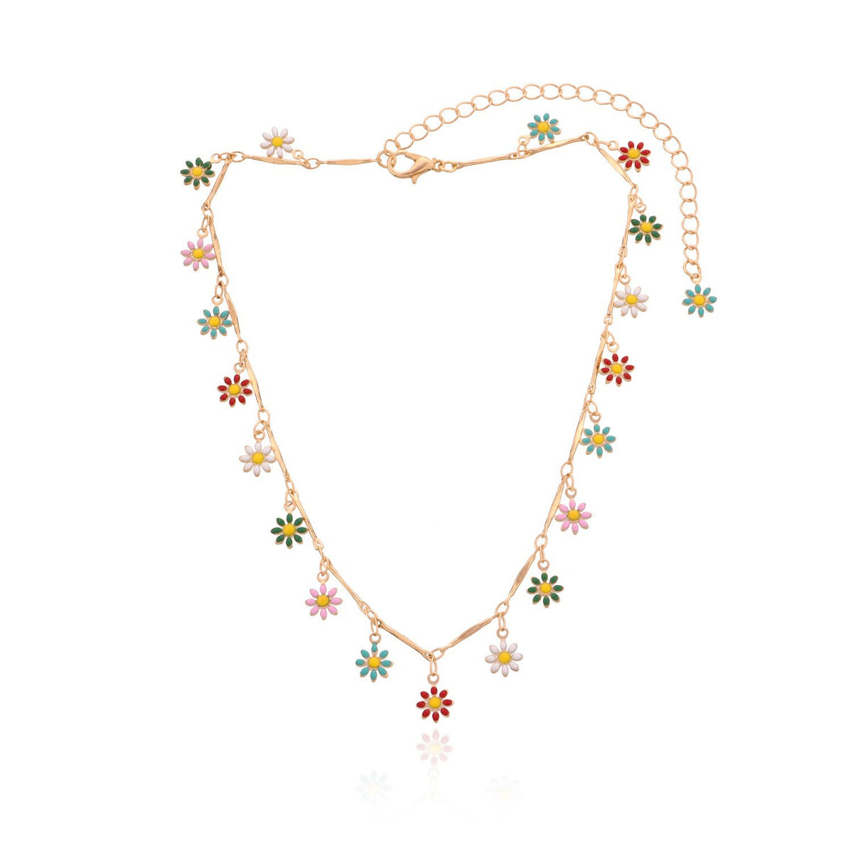Floral Charm Necklace Brehn