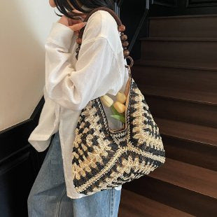 Handgefertigte Häkel-Hobo-Tasche Brehn