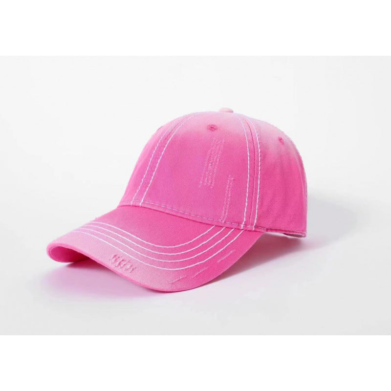 Herren klassische distressed Baumwoll-Baseballmütze Brehn
